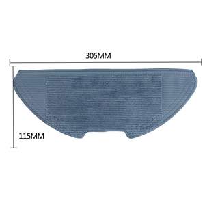 Paño de limpieza para Robot aspirador Xiaomi Mijia, 305mm x 115mm, paño de limpieza reutilizable, accesorio para barredora con forma rectangular - Product Image 1