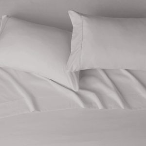 100% Cotton Percale Woven Modern <strong>Beige</strong> Breathable Queen <strong>Bed</strong> <strong>Sheets</strong> 4 Piece Set Hotel &amp; Home Use - Product Image 3