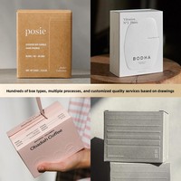 Boîtes d'emballage en papier personnalisées à oreilles de suspension pour café et encens, avec fermeture à glissière, sur mesure, en provenance de Chine