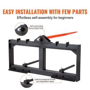 Accesorio de Cargador Vertical DB Wholesale D0100HA70GU de 49 Pulgadas para Equipos de Manejo de Materiales y Uso en Construcción - Product Image 6