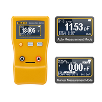 Pengukur jarak presisi Ultra tinggi, pengukur kapasitor penguji kapasitansi Digital Mode pengukuran jarak otomatis 0.01pF ~ 470F