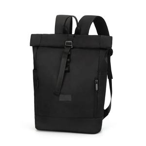 OEM ODM Unisex Waterproof Durable Roll Top <b>Backpack</b> Business Travel Computer <b>Backpack</b> for Men - Product Image 6