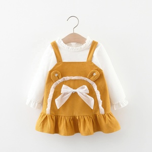 Factory Latest Design Baby Girl <strong>Dress</strong> Spring Fall <strong>Kids</strong> <strong>Dresses</strong> Casual <strong>Dress</strong> Baby Girls Clothing - Product Image 3