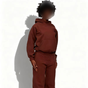 Pull à capuche surdimensionné poids lourd coton sweat Logo personnalisé coupe ample mode de rue à capuche unisexe à la mode tenue quotidienne - Product Image 1