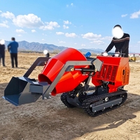Bétonnière Jinlin robuste 500L, puissance de mélange élevée 82, machine d'ingénierie mobile haute efficacité
