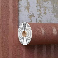 Panneau mural en mousse IXPE pour la décoration de la maison, autocollant à texture de pierre 3D, imperméable, anti-rayures, insonorisant, papier peint auto-adhésif