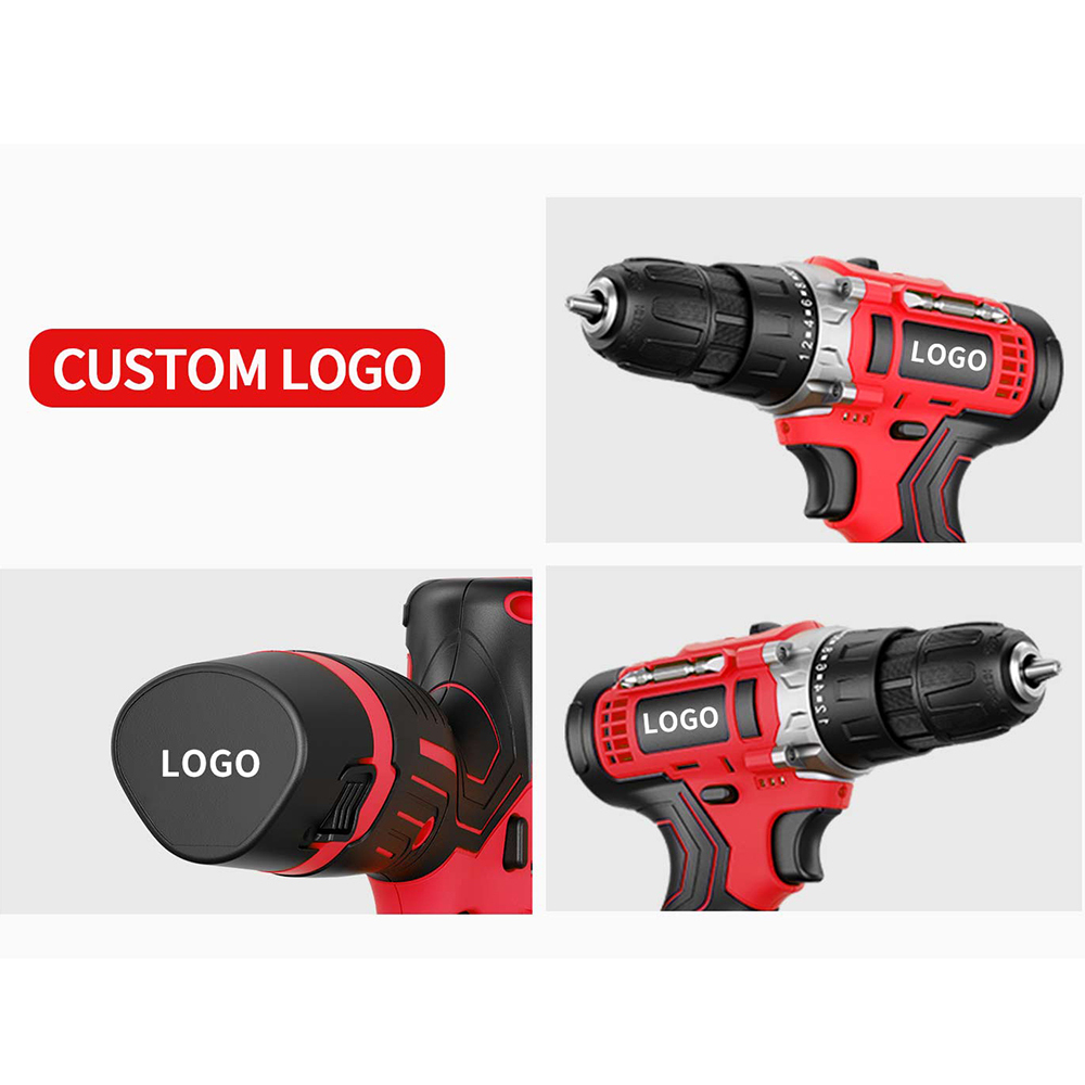 Feihu Wholesale 12V Cordless Drill Tool Set Dc Cordless Impact Drill Electric Cordless Power Battery Charger Drill Machine · image 5