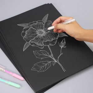 Papel Personalizado 300g A4/A3 Impermeável para Embrulho DIY Cartolina Colorida para Artesanato Atacado Papel Cartão Grosso Colorido - Product Image 5