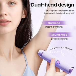 Wochuan nouvelle sécurité électrique rasage femmes <span class=keywords><strong>visage</strong></span> rasoirs Bikini corps tondeuse électrique épilateur <span class=keywords><strong>rasoir</strong></span> Machine <span class=keywords><strong>pour</strong></span> femmes - Product Image 4