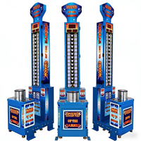Machine de jeu d'arcade King Hercules Hammer, test de force à monnayeur, batteur de force, usage domestique, capacité 20 kg, modèle en alliage d'aluminium