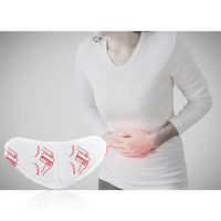 Portable discret longue durée crampes menstruelles et période soulagement de la douleur patchs chauffants thérapie par la chaleur pour les femmes jours spéciaux