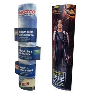 حامل إعلانات كرتوني قابل للطي محمول وعصري من ون بلس للعرض على الأرض - Product Image 2