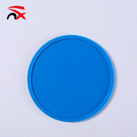 Vente flash - Sous-verres ronds en silicone de qualité alimentaire, antidérapants, isolants thermiquement, pour tasses à thé, tasses à café, idéaux pour les cadeaux
