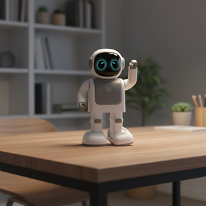 Robot de compagnie intelligent pour bureau avec contrôle par application et télécommande, fonctions de danse programmables, animal de compagnie IA - Product Image 3