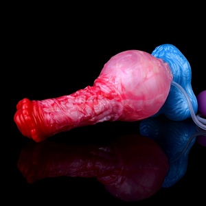 Big Knot Inflatable Squirting Dildo Thick Silicone Strap on Anal Plug Fantasy Sex <b>Toys</b> <b>for</b> Women G Spot and <b>Men</b> Gay Couples - Product Image 5