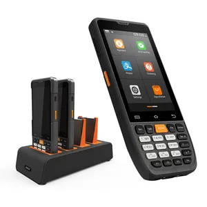 NFC 1D/2D Handheld Android PDA Barcode Laser rfid printer PDA 2D Barcode Scanner Handheld windows mobile Industrial Rugged