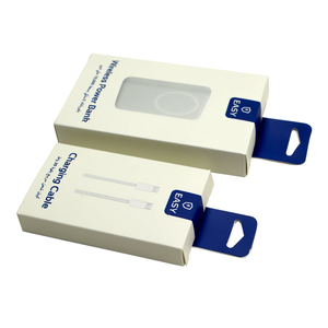 Caja de Cartón con Impresión Personalizada y Relieve para Empaque de Banco de Energía, Caja para Empaque de Productos Electrónicos - Product Image 5