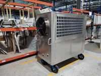 Machine de refroidissement mobile Kingfit Mushroom à installation facile avec moteur, haute productivité, châssis en acier inoxydable pour serre