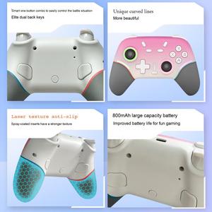 Doppio motore vibrazione Wireless <span class=keywords><strong>Controller</strong></span> Smart <span class=keywords><strong>TV</strong></span>/Tablet PC interruttore <span class=keywords><strong>Android</strong></span> Gamepad joystick e <span class=keywords><strong>Controller</strong></span> di gioco - Product Image 3