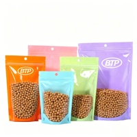 MOQ 100 pièces – Sachets refermables personnalisés de qualité alimentaire, résistants à l'humidité, pour emballage de snacks, bonbons, thé et aliments pour animaux, avec logo personnalisé