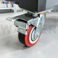 Table de soudage robuste à hauteur réglable hydrauliquement pour l'industrie