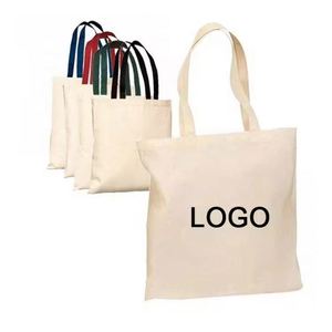 Sac fourre-tout en toile de coton imprimé à l'écran, personnalisé avec logo, vente en gros, promotionnel, créatif - Product Image 1
