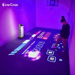 AR Sport System Mobiles Interaktives Bodenprojektionssystem Interaktives Spiel mit Touchscreen SAIO All-in-One Interaktive Projektionsspiele - Product Image 1