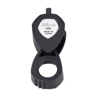 Loupe Pliante de Marque Ni-kon Originale Japonaise, Mini Bijoutiers, Loupe 13mm Optique, Objectif Triplet, 10x Loupes Diamantées pour Bijoux, Gemmes