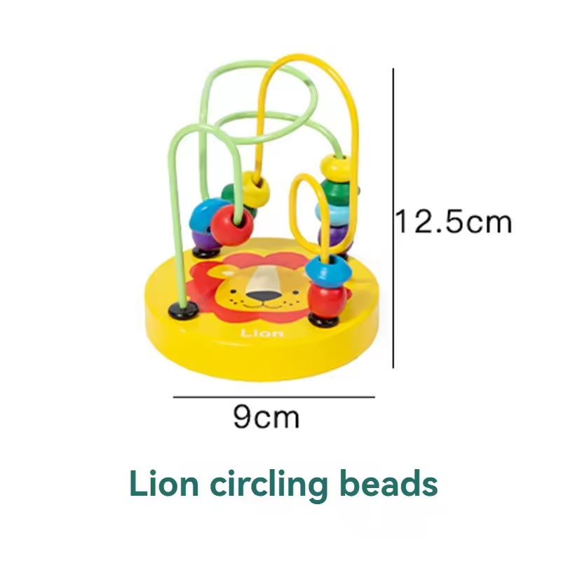 Petites perles Lion (la couleur et le style sont répartis aléatoirement)