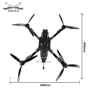 طائرة بدون طيار للرفع الثقيل بمحرك كربوني بدون فرش 13 بوصة، حمولة 8 كجم، مدى طويل 15 كم، طائرة سباق FPV مع جهاز إرسال فيديو 3 واط، تحكم عن بعد بدقة 1080p FHD - Product Image 5