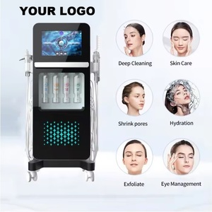 Máquina Facial 17 en 1 para el Cuidado de la Piel con Hidroterapia, Sistema Profesional de Limpieza Facial Aqua, Equipo de Belleza con Dermoabrasión Hydra OEM - Product Image 3