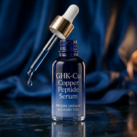 Sérum au cuivre GHK-Cu 30 ml, sérum réparateur raffermissant anti-âge pour tous types de peaux