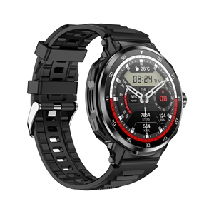 Montre connectée DF D11 2 en 1 avec écouteurs, écran 1,46 pouce, appels Bluetooth, fréquence cardiaque, lecture de musique, écouteurs sans fil, montre connectée sport pour hommes - Product Image 2
