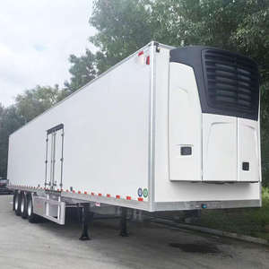 Semi-remorque frigorifique pour camion de chaîne du froid, haute qualité, 3 essieux, 13,6 m, acier, -20°C, capacité maximale de 60 tonnes - Product Image 6