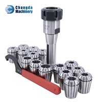Accessoires de machine de haute précision R8 NT30 NT40 BT30 BT40 SK40 5C ER32 Ensemble de 18 pinces de serrage R8 ER32