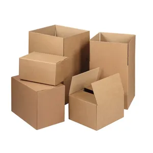Design Folding Corrugated Shipping Boxes Caixa de papelão personalizada do logotipo para vegetais e embalagens de suco de frutas