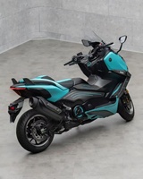 Kit carrosserie en fibre de carbone sèche style MSY pour YAMAHA TMAX560