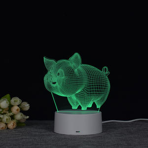 Lampe de Table acrylique à LED, Illusion 3D, 30 w, <span class=keywords><strong>Anime</strong></span>, lampe de noël, pour chambre d'enfants, décoration, veilleuse, <span class=keywords><strong>Photo</strong></span> personnalisée - Product Image 5