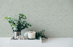 Papiers peints géométriques simples et modernes, abstraits, non tissés, décoration intérieure pour les murs d'appartements - Product Image 4