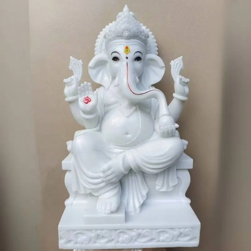 Gegarandeerd Kwaliteit Aangepaste Grootte Villa Decoratie Ganesh Standbeeld Mallen Voor Koop Moderne Indian Ganesh Standbeeld