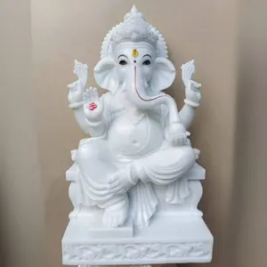 Guaranteed Quality Customized Size Villa Decoration Ganesh Statue Molds for Sale Modern Indian Ganesh Statue