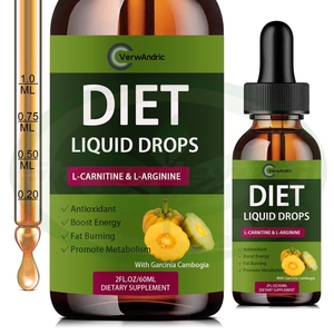 Oem nhãn hiệu riêng Garcinia Cambogia thảo dược bổ sung dành cho Người lớn uống chất lỏng giọt cho chế độ ăn uống năng lượng tăng chất béo đốt cháy hỗ trợ - Product Image 1