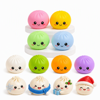 Boîte mystère de Noël : Jouet Squishy en caoutchouc souple anti-stress, cadeau sensoriel