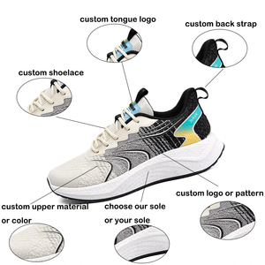 Zapatillas Deportivas Modernas Personalizadas con Cordones, Calzado Deportivo Informal para Hombre - Product Image 2