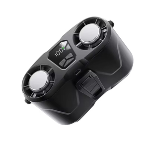 9000mAh Waist Desktop Handheld <b>Fan</b> Dual Air Outlets <b>Portable</b> Mini Rechargeable <b>Fan</b> Ultra Low Noise for Home and Outdoor Use - Product Image 6