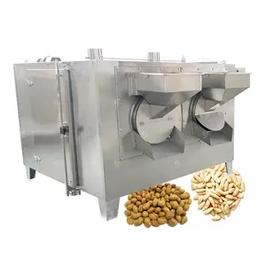 Fabrik automatische Erdnuss back maschine Getreide röst maschine Nüsse und Samen Röster