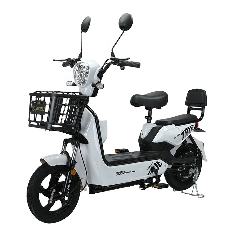 2-wielige Elektrische Fiets Scooter/Elektrische Bromfiets Met Pedalen Motorfiets Elektrische Fiets