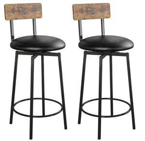 Tabouret de <span class=keywords><strong>Bar</strong></span> Pivotant Logo Double Anneau Tabouret Pivotant avec Dossier Rembourré et Siège Tabouret de <span class=keywords><strong>Bar</strong></span> Chromé - Product Image 6