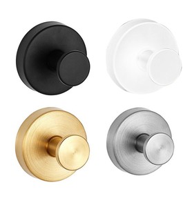 Có Thể Tháo Rời Tắm Thép Không Gỉ Hút Cốc Móc Cho Phòng Tắm Cửa Sổ Cửa Kính Tường, Áo Choàng Tắm Looafh Vòng Hoa Móc Cho Treo - Product Image 2