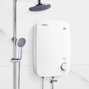 Электрический душ без резервуара для всего дома IPX4, водонепроницаемый новый дизайн, 2000 Вт, нагреватель горячей воды без резервуара
